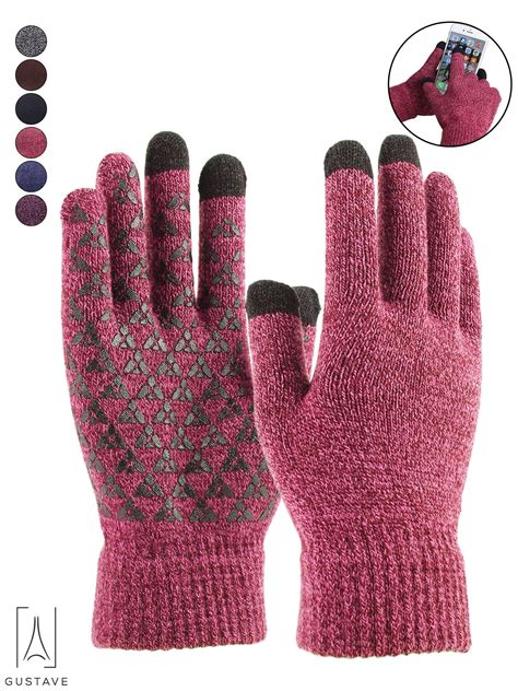 Windproof knit gloves 